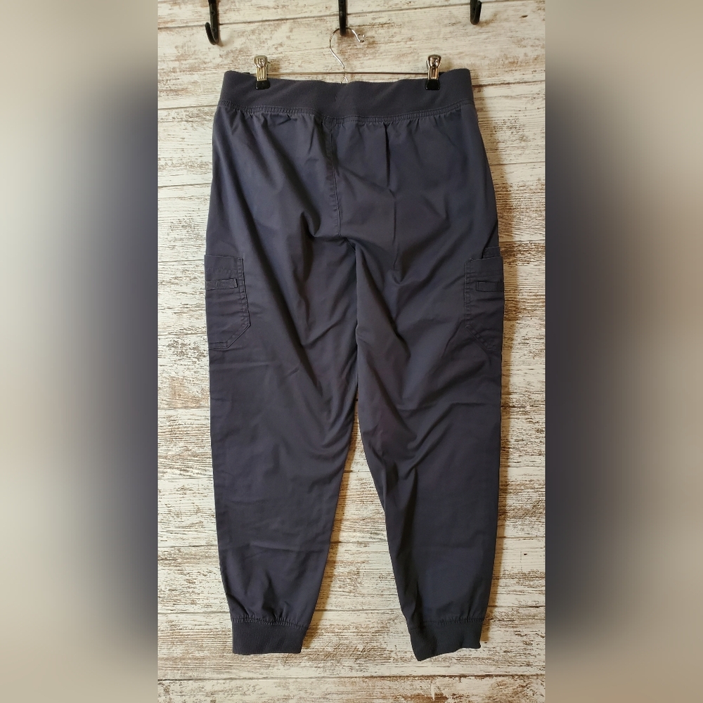2 Pairs-Petite Cargo Jogger Scrub Pants - Picture 2 of 7